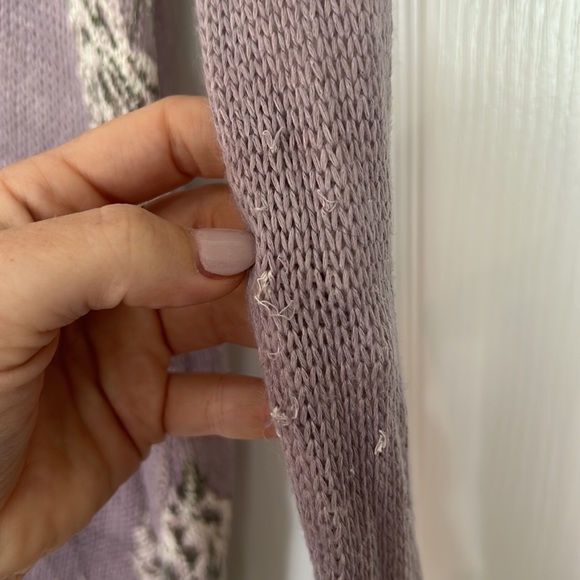 Show Me Your Mumu Bonfire sweater in Liv lov lav knit - Picture 7 of 13